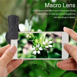 Phone Lens 0.45X Wide Angle Lens 10X Macro HD - Thumbnail Image 5