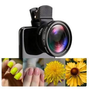 Phone Lens 0.45X Wide Angle Lens 10X Macro HD - Thumbnail Image 3