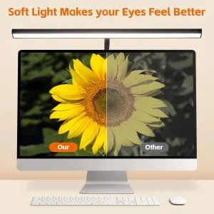 LED Desk Lamp with 88 LEDs Eye-Caring Light - Thumbnail Image 7