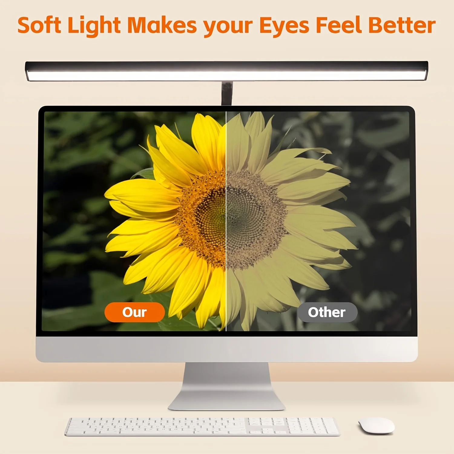 LED Desk Lamp with 88 LEDs Eye-Caring Light - Image 7