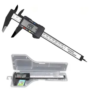 Digital Caliper 6" LCD Inch Millimeter Measuring Tool - Thumbnail Image 10