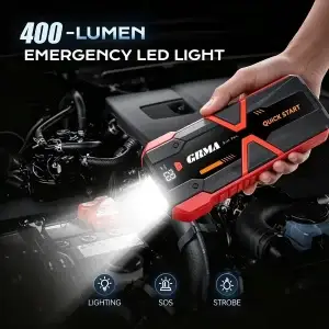 12000A Car Jump Starter, 12V Battery Pack - Thumbnail Image 5