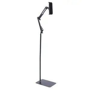 1.35M Floor Stand for Tablet & Phone, 360° Rotating - Thumbnail Image 7
