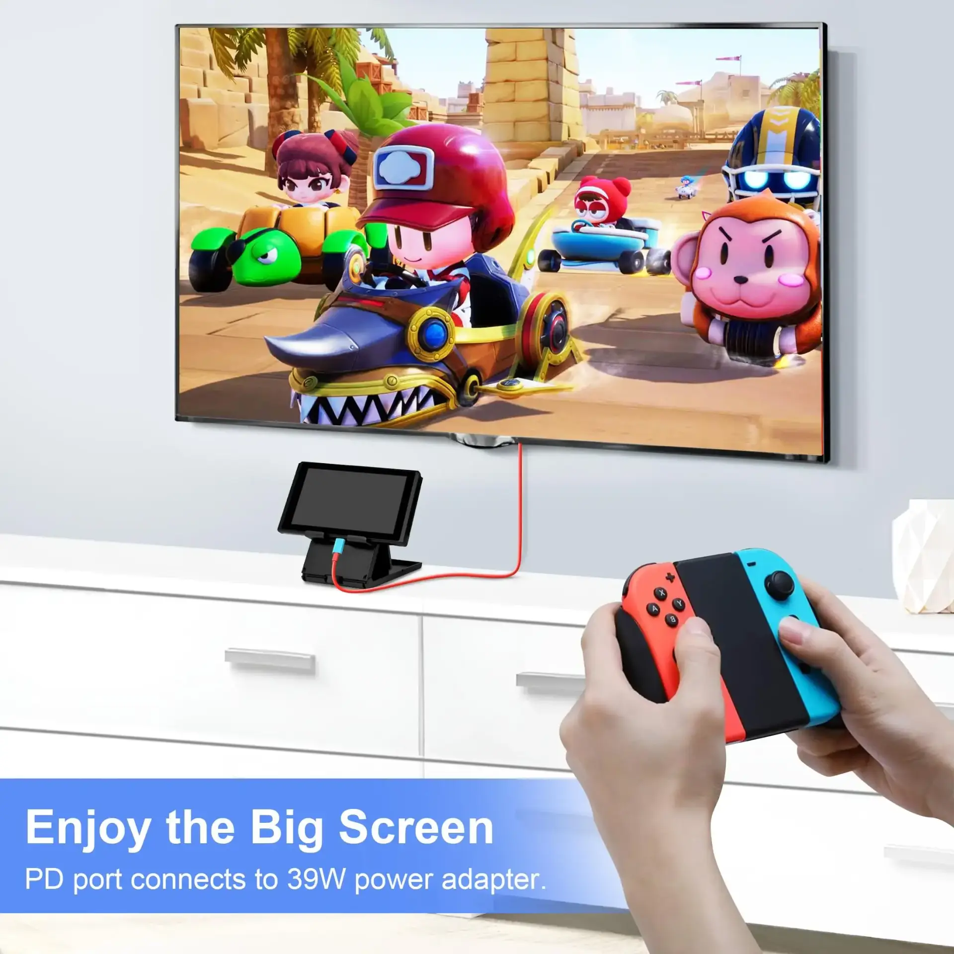 4K 30Hz USB-C to HDMI Cable 100W PD - Image 2