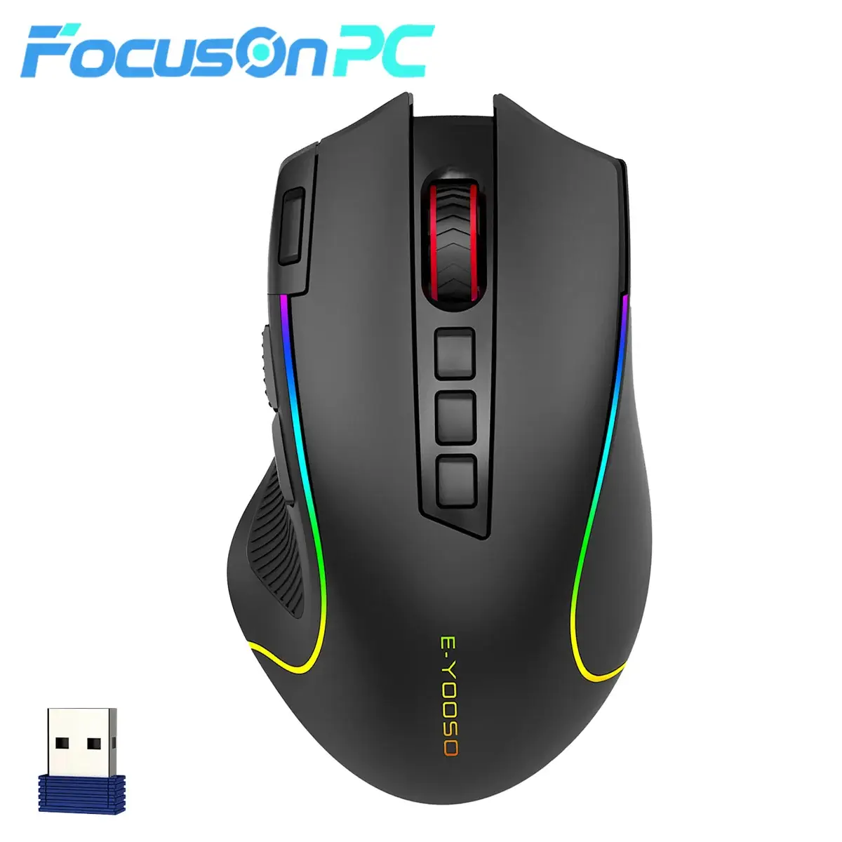 2.4G Wireless RGB Gaming Mouse 8000 DPI - Image 9