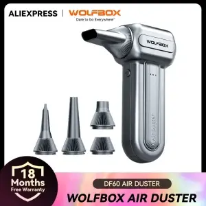 110000RPM Air Duster Blower, 3-Speed Portable Fan