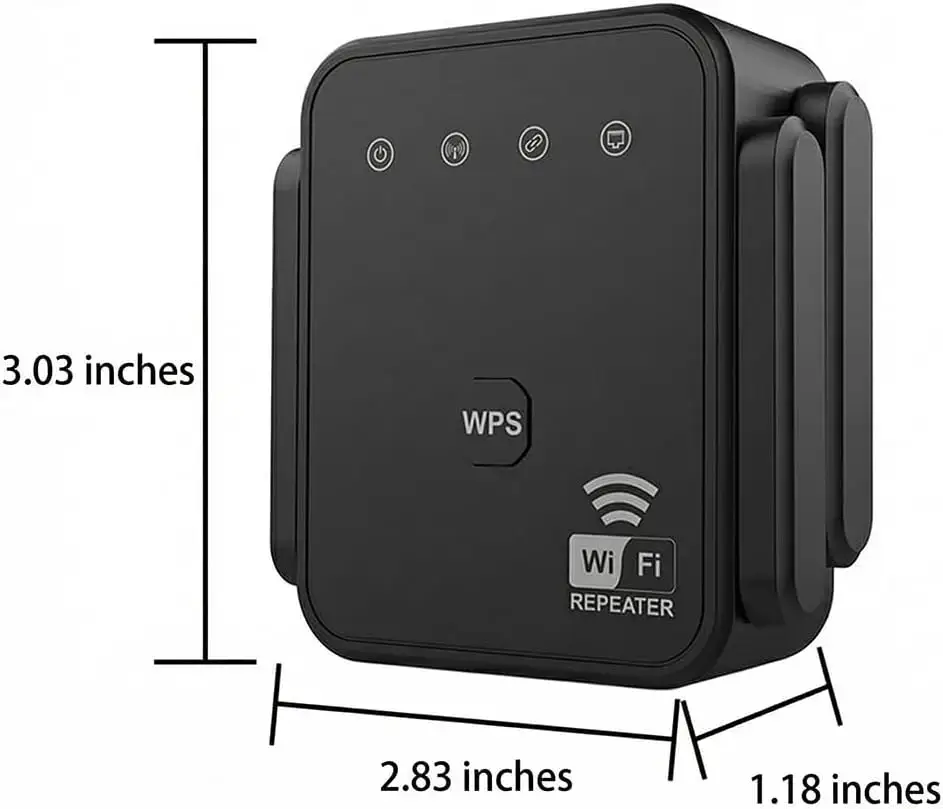 300Mbps WiFi Repeater 2.4GHz Signal Booster - Image 5