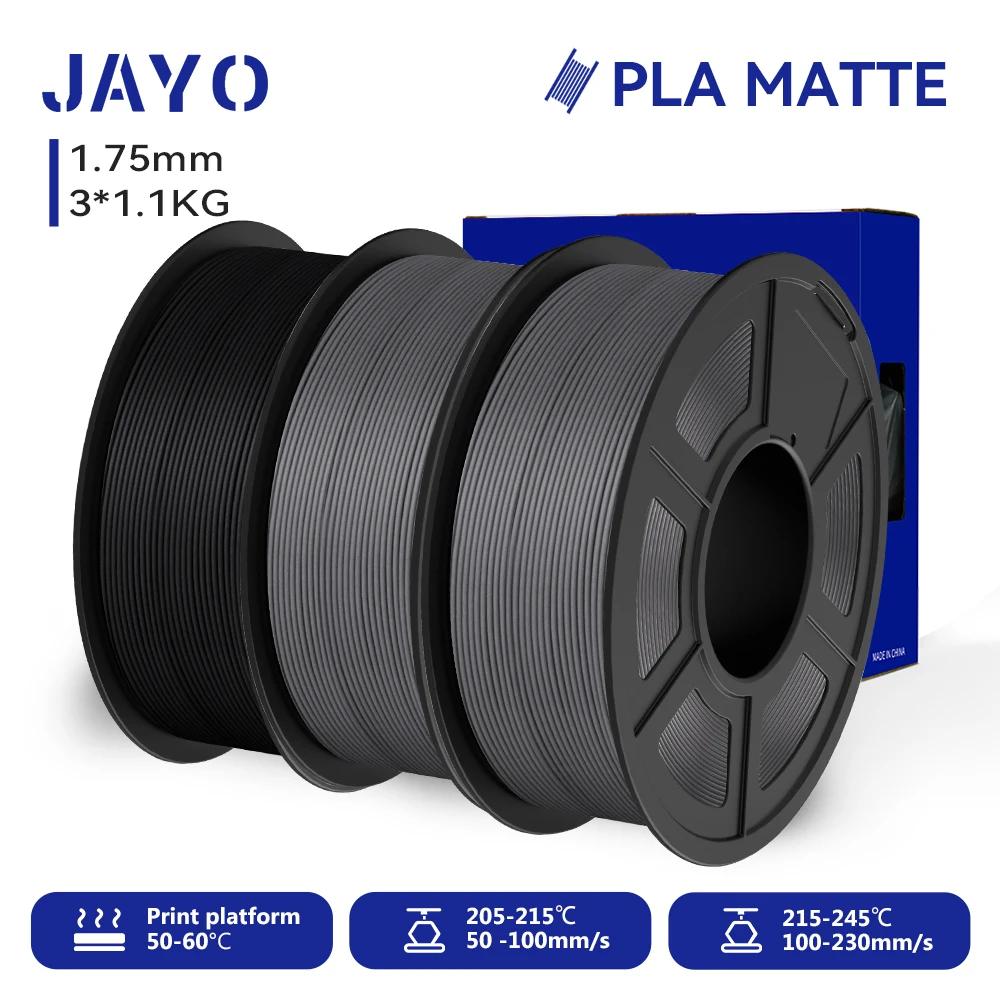 PLA Matte 1.75mm 3D Printer Filament 1.1KG - Image 21