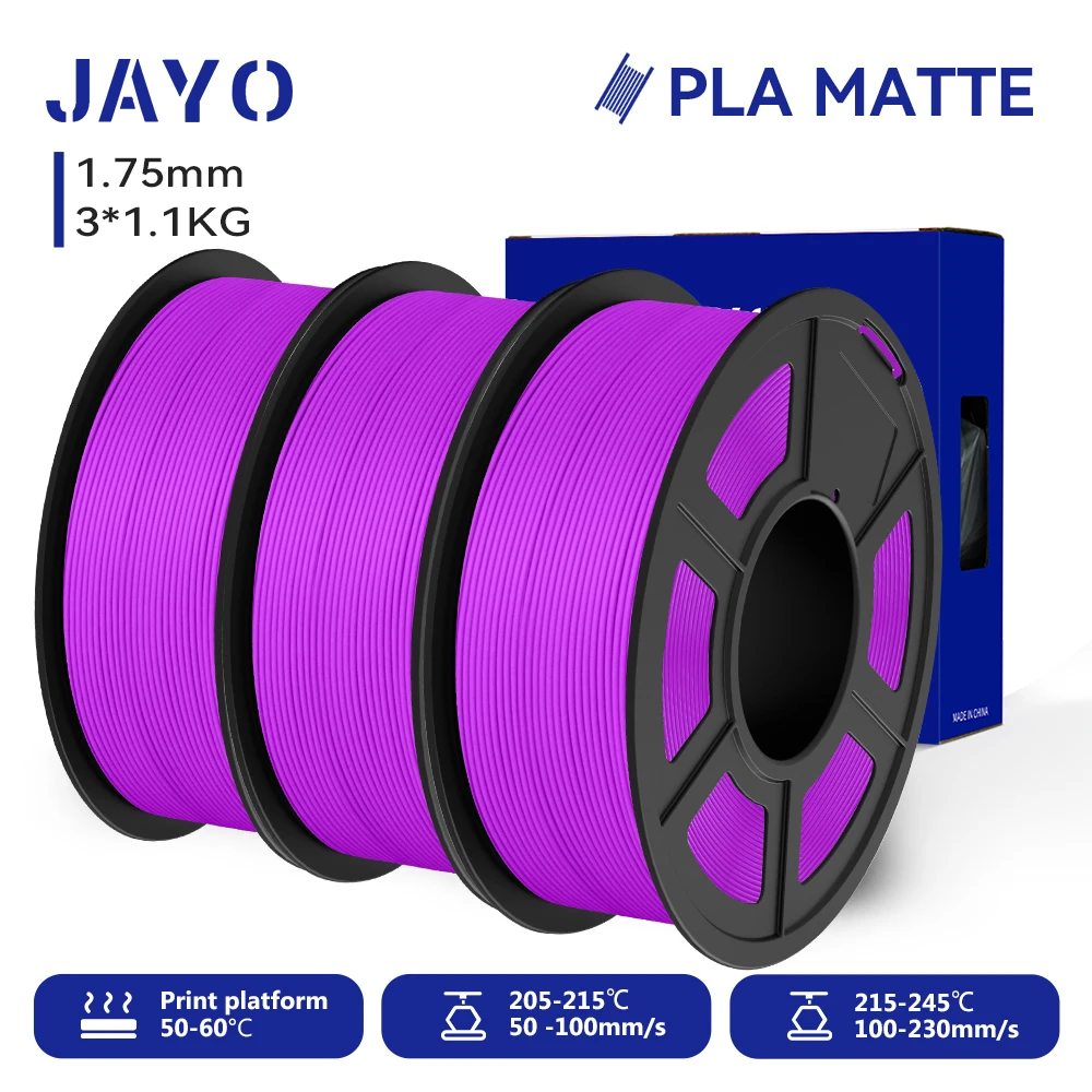 PLA Matte 1.75mm 3D Printer Filament 1.1KG - Image 25