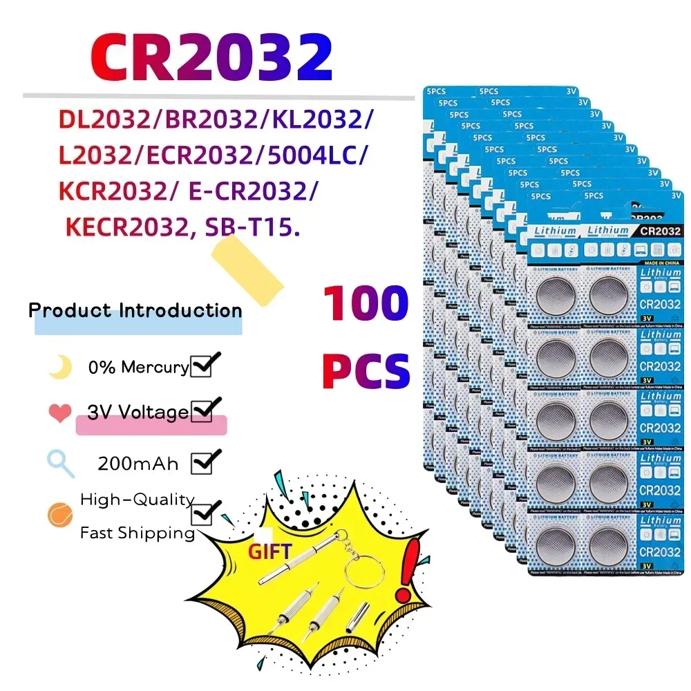 CR2032 3V Lithium Button Cell Battery for Car Remote - Image 7