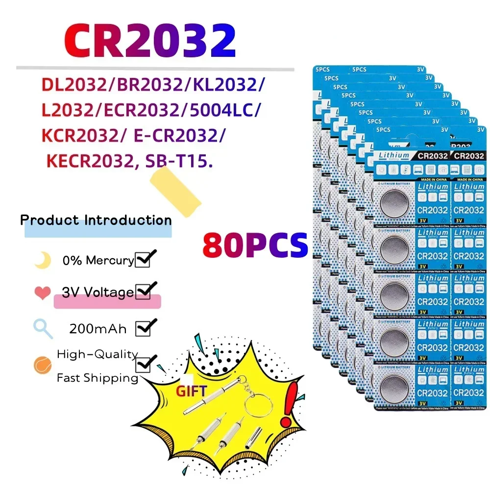 CR2032 3V Lithium Button Cell Battery for Car Remote - Image 8