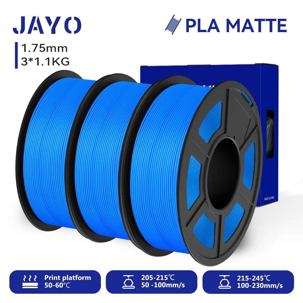 PLA Matte 1.75mm 3D Printer Filament 1.1KG - Image 12