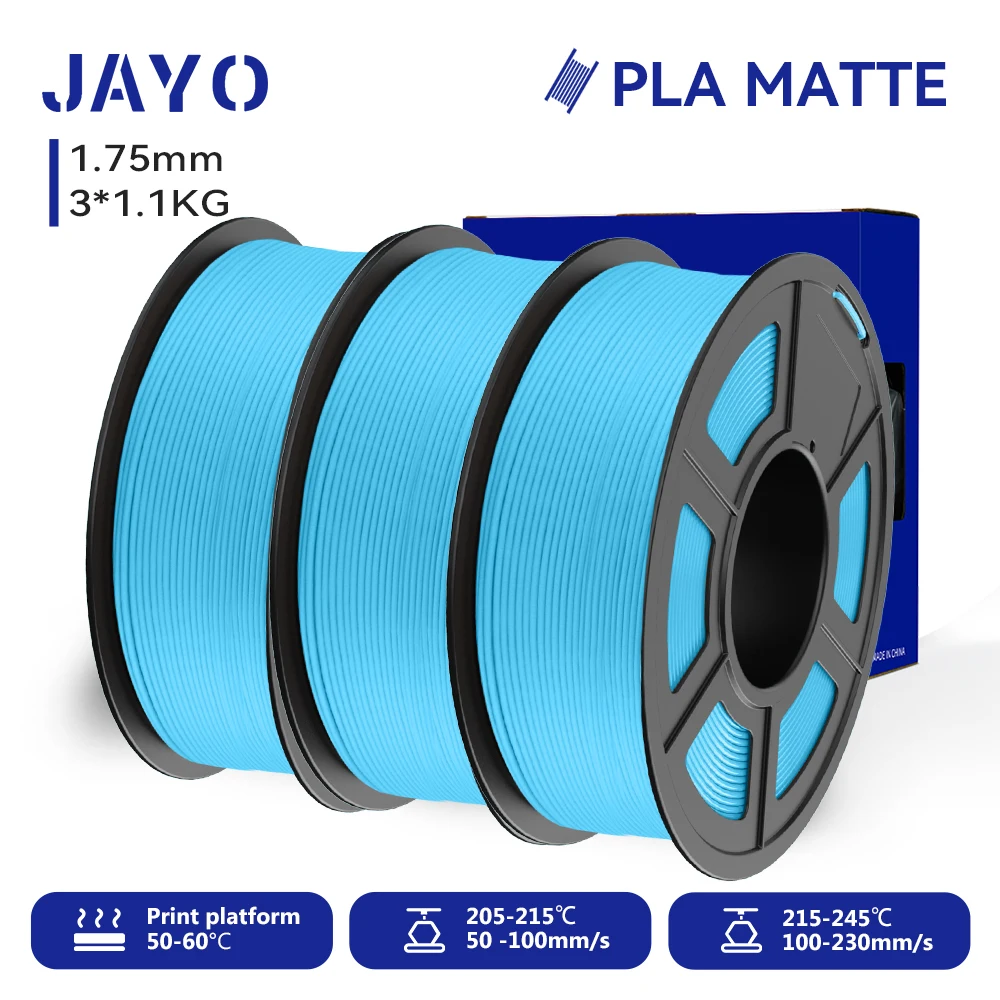PLA Matte 1.75mm 3D Printer Filament 1.1KG - Image 7
