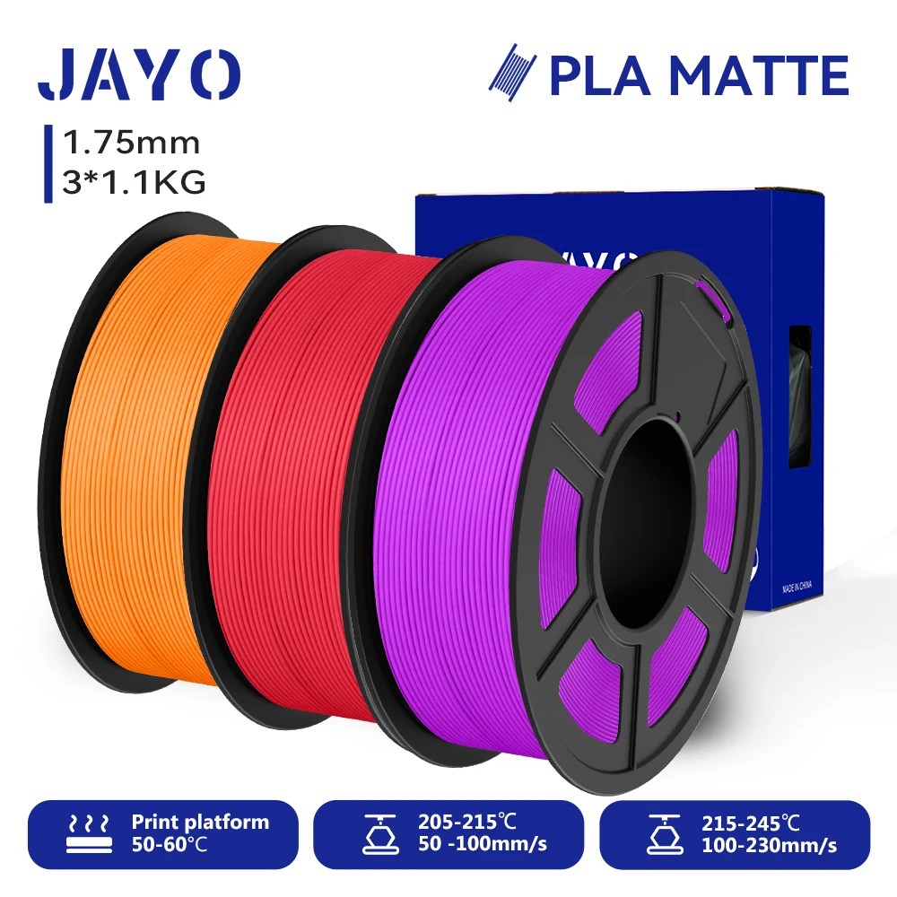 PLA Matte 1.75mm 3D Printer Filament 1.1KG - Image 29