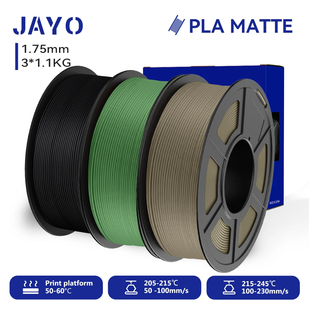 PLA Matte 1.75mm 3D Printer Filament 1.1KG - Image 20