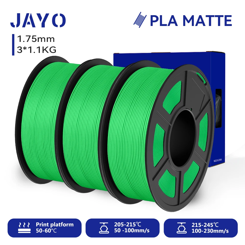 PLA Matte 1.75mm 3D Printer Filament 1.1KG - Image 10